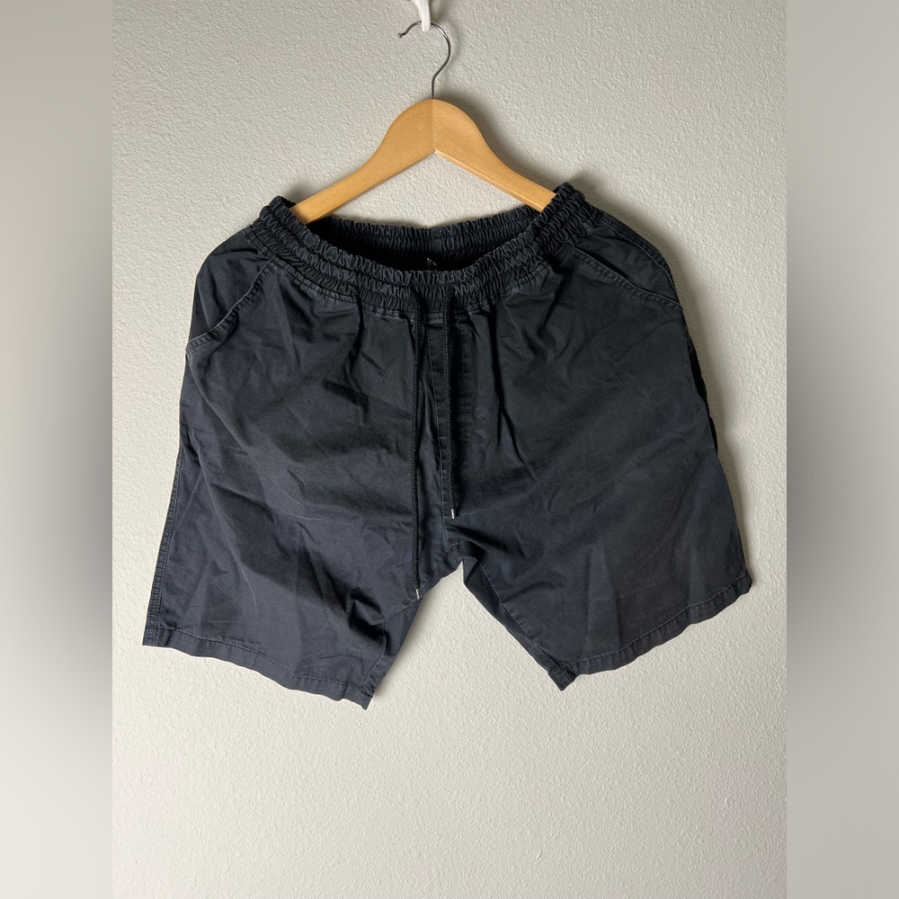 Basic black shorts